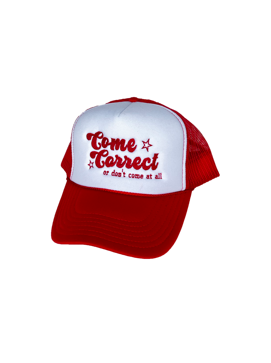 Come Correct Hat