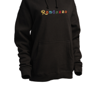 Personalized 90's Rainbow Hoodie | Onyx