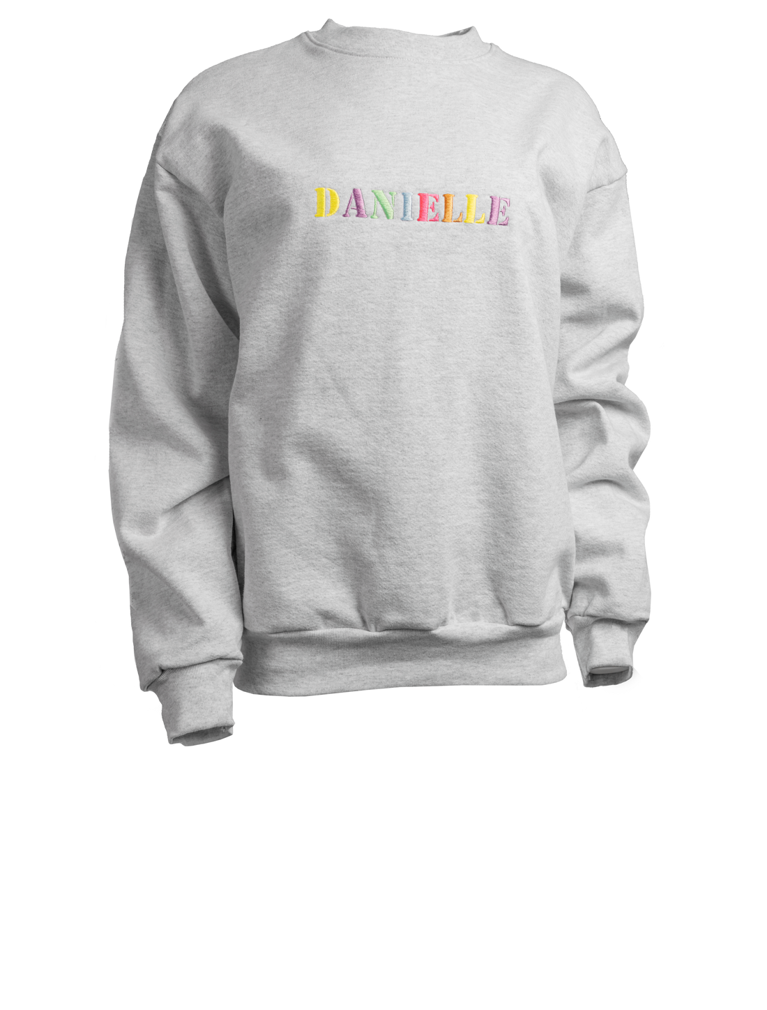 Custom Embroidered Sweatshirt | Gray