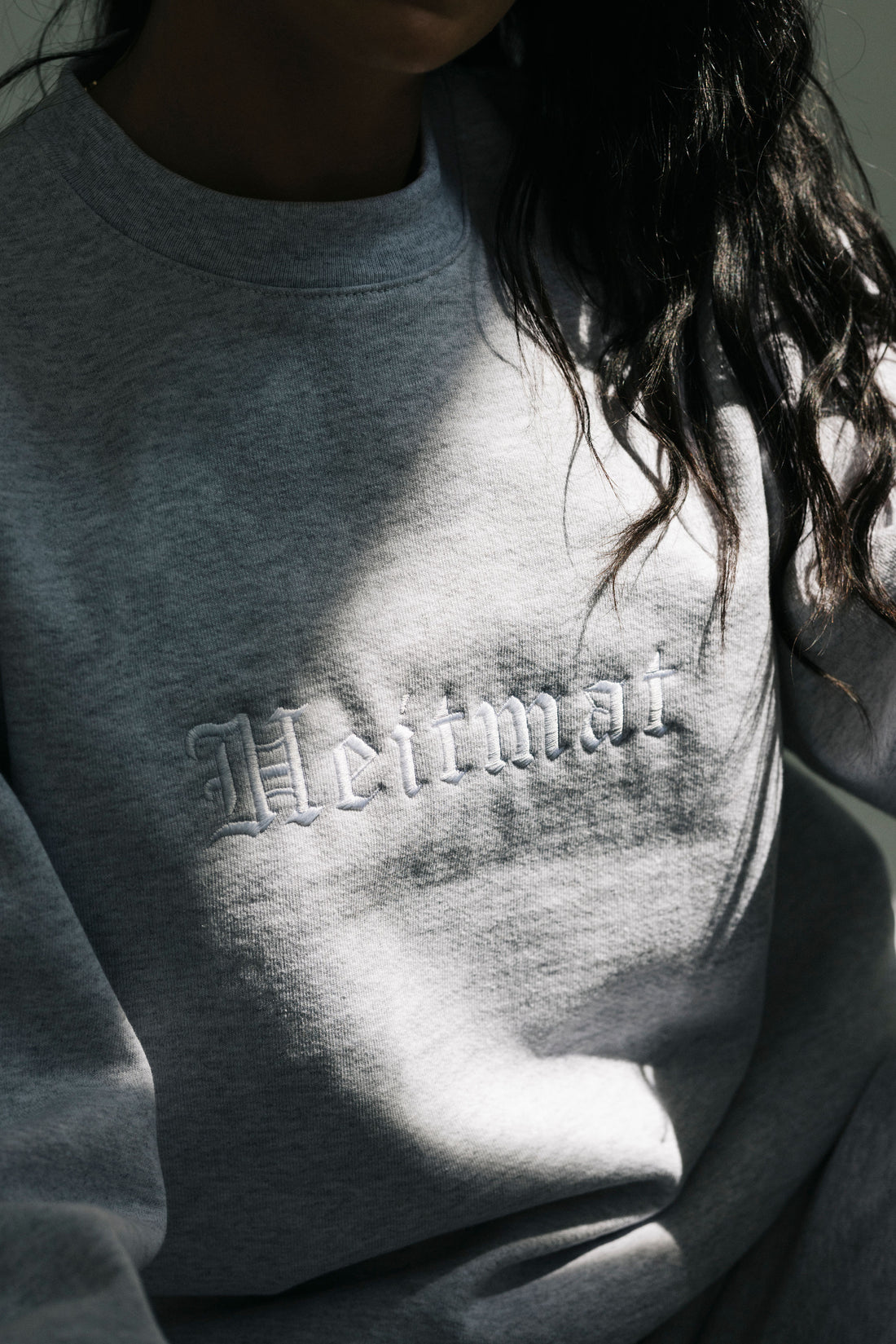 Custom Embroidered Sweatshirt | Gray